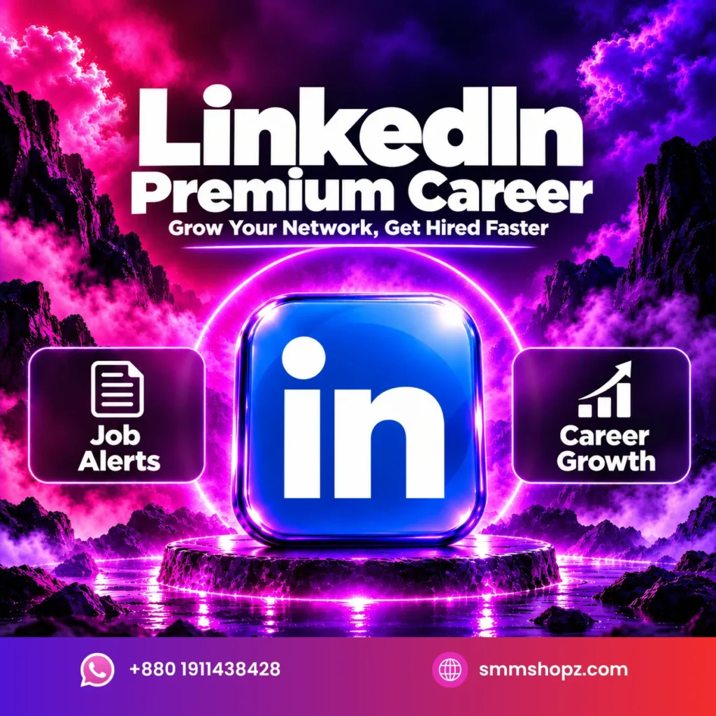 LinkedIn Premium Career subscription with profile viewer insights and InMail messaging